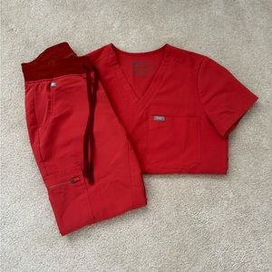 FIGS XS Limited Edition Orange Set